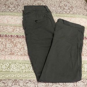 Green Ankle length pants